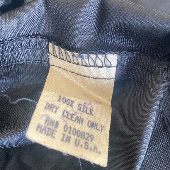 Connie Robertson black silk blouse - Picture 6 of 6